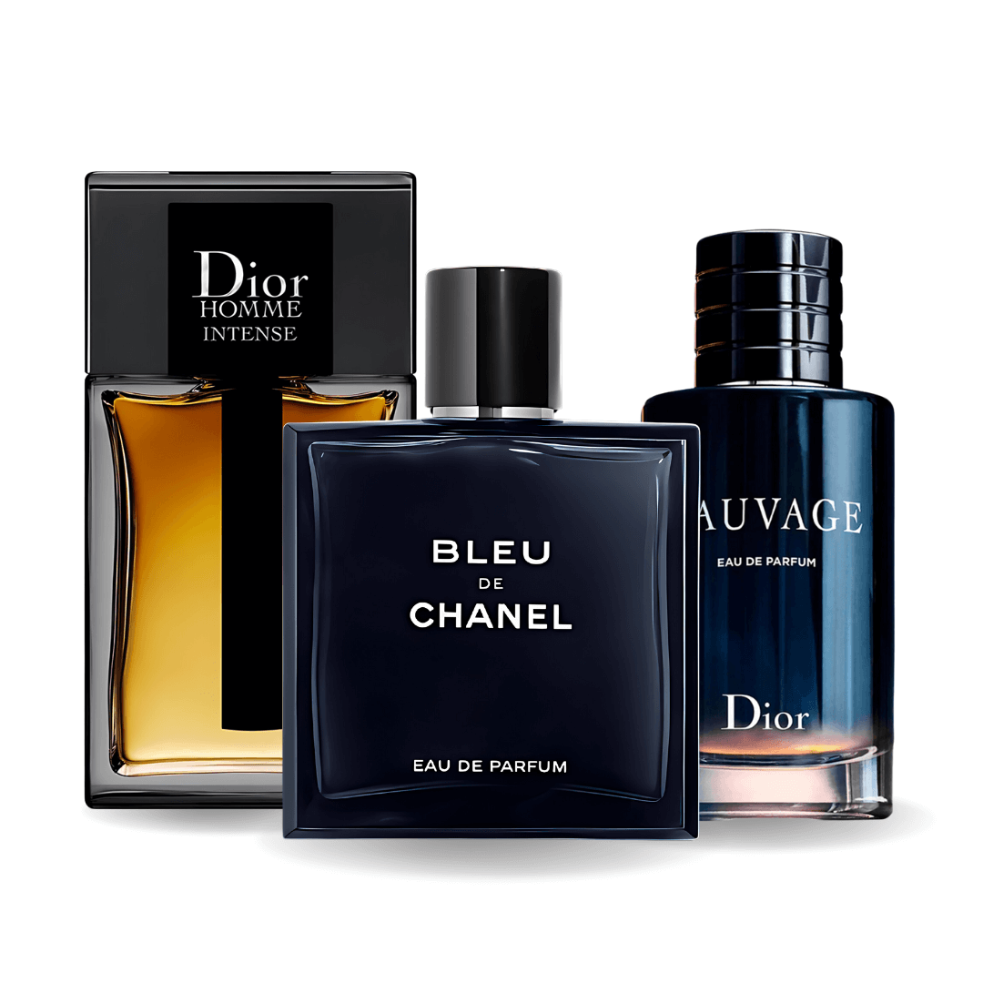 Zestaw 3 Perfum | Sauvage + Bleu de Chanel + Dior Homme Intense